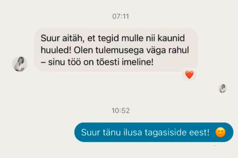 Mida kliendid arvavad Charm Deluxe protseduuridest