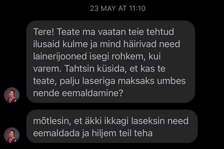 Püsiv meik ja muretu elu: loe meie kliendi kogemust